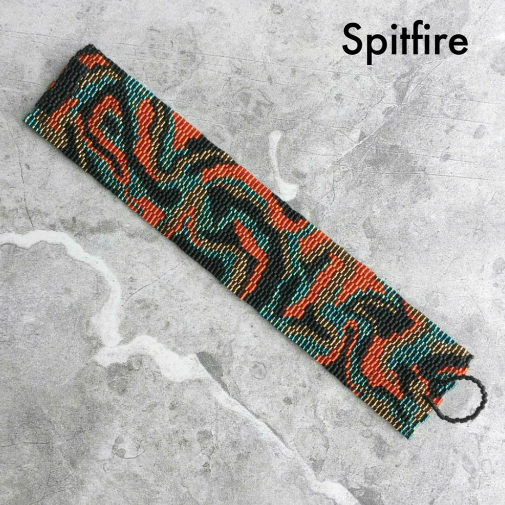 Peyote Stitch Beaded Cuff Bracelets