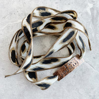 Motivational Silk Wrap Bracelet